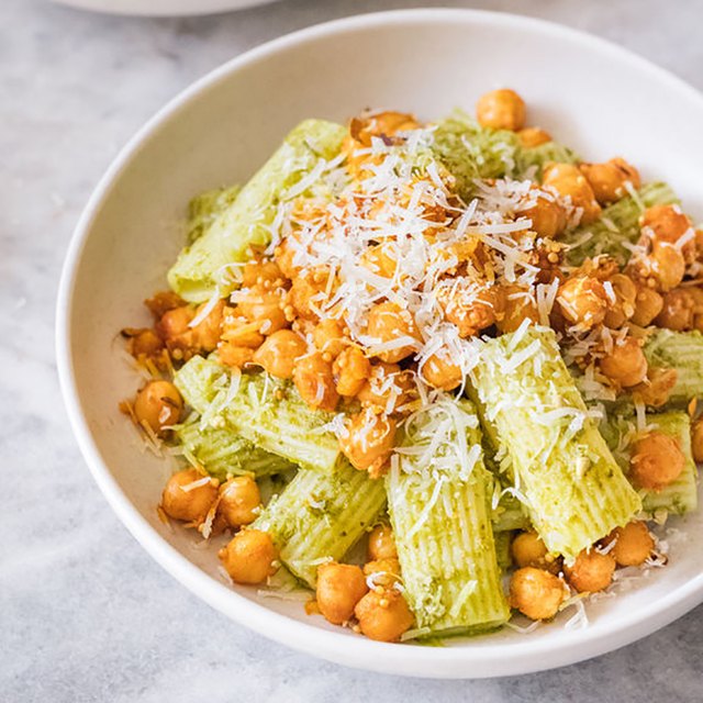 Chickpea pasta is gluten-free and most often higher in protein, fiber and nutrients than wheat- or semolina-based pasta.